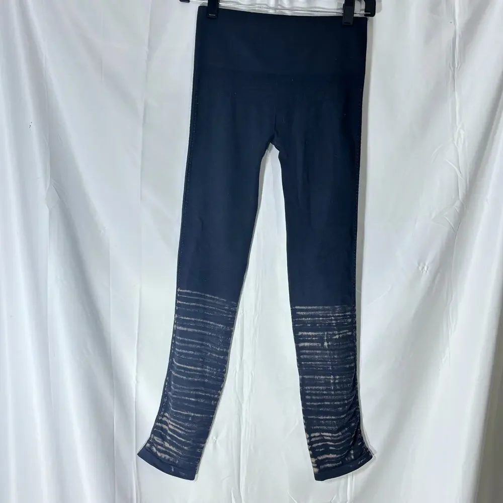 Free People Movement Good Karma Tie-Dye Leggings M/L High Rise 7/8 Activewear - Picture 3 of 6